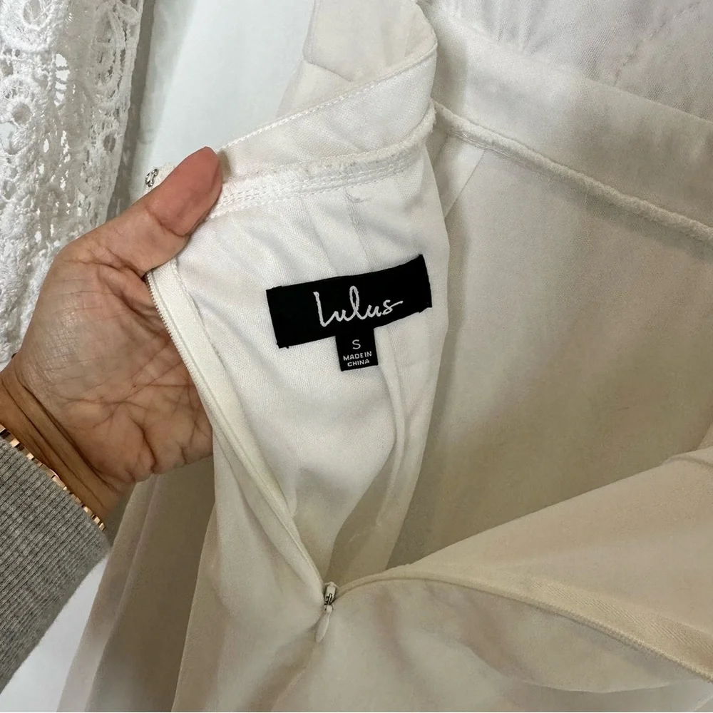 Lulus Awaken My Love White Long Sleeve Lace Maxi Dress - Picture 11 of 12